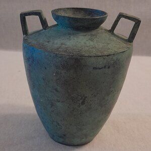 VTG Solid Brass Vase